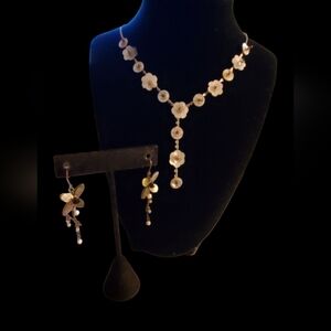 Vtg. Mother Of Pearls Set